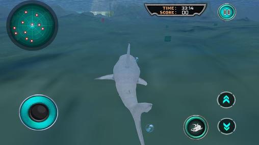 Hungry white shark revenge 3D