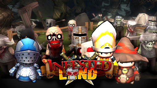 Ladda ner Infested land: Zombies på Android 4.0.3 gratis.