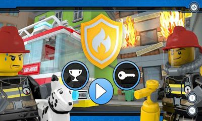 Ladda ner LEGO City Fire Hose Frenzy: Android-spel till mobilen och surfplatta.