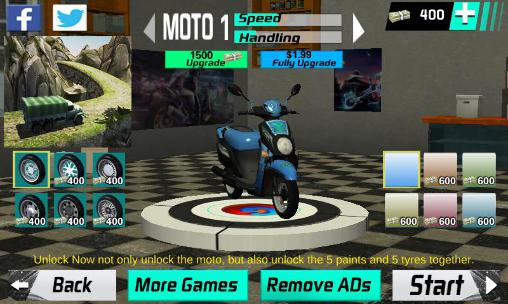 Moto rider 3D: City mission