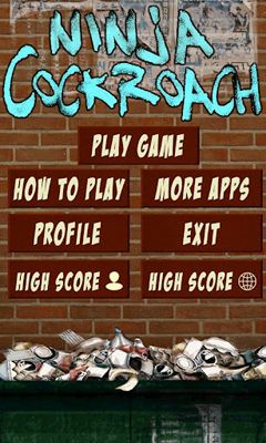 Ladda ner Ninja Cockroach: Android Arkadspel spel till mobilen och surfplatta.