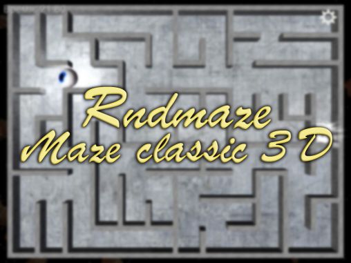 Ladda ner Rndmaze: Maze classic 3D på Android 4.0.4 gratis.
