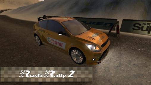 Ladda ner Rush rally 2: Android Coming soon spel till mobilen och surfplatta.