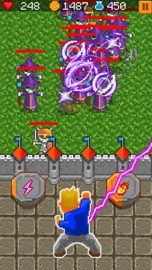 Wizard fireball defense