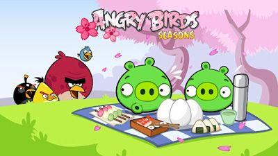 Angry Birds Seasons: Cherry Blossom Festival12