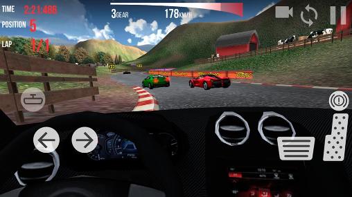 Car racing simulator 2015