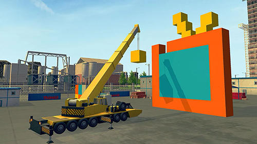 Construction and crane simulator 2017