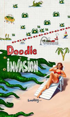 Ladda ner Doodle Invasion: Android Arkadspel spel till mobilen och surfplatta.