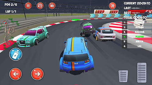 Drive and drift: Gymkhana car racing simulator game