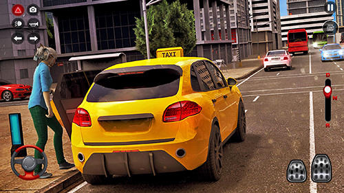 New York taxi driving sim 3D