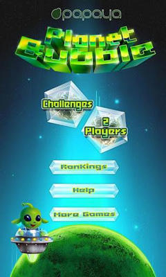Ladda ner Papaya Planet Bubble: Android Arkadspel spel till mobilen och surfplatta.
