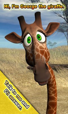 Ladda ner Talking George The Giraffe: Android Arkadspel spel till mobilen och surfplatta.