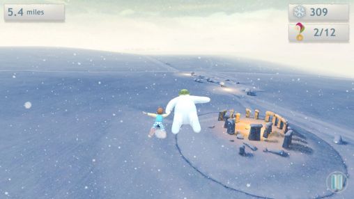 The snowman & the snowdog game