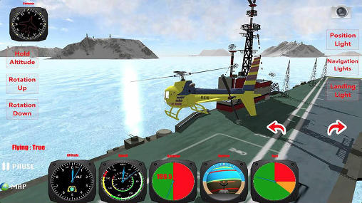 X helicopter flight simulator 3D