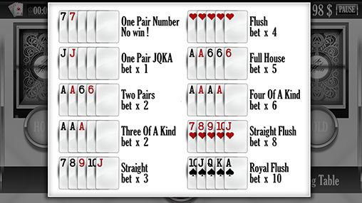 Ace of hearts: Casino poker - video poker