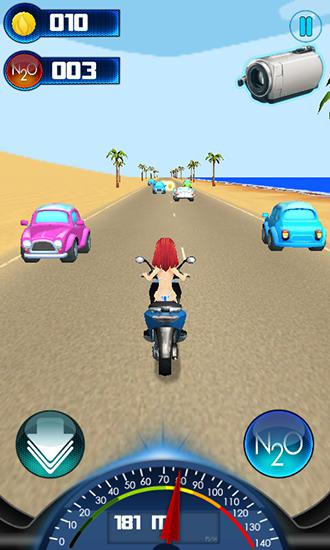 Beach moto racin