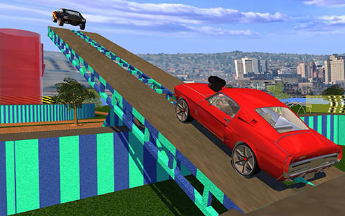 Extreme city GT ramp stunts