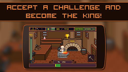 King of smiths: Clicker game