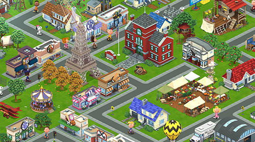 Peanuts. Snoopy's town tale: City building simulator