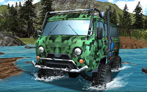 UAZ 4x4 offroad rally