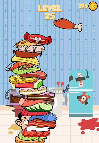 Mr. Bean: Sandwich stack