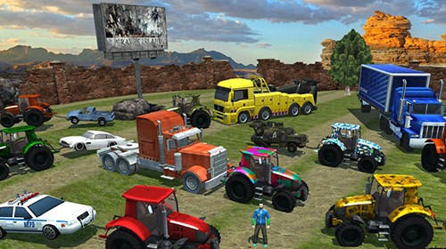 Tractor pulling USA 3D