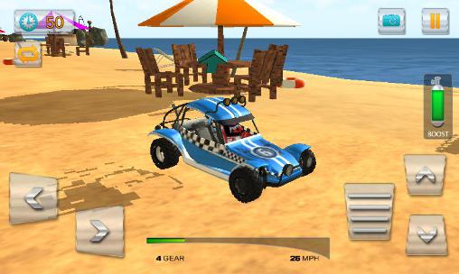 Buggy stunts 3D: Beach mania