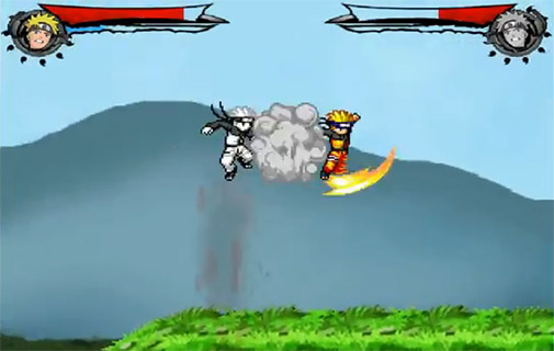 Naruto fight: Shadow blade X
