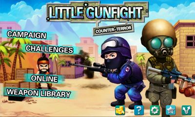 Ladda ner Little Gunfight Counter Terror: Android Action spel till mobilen och surfplatta.
