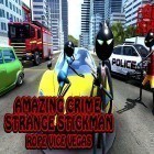 Med den aktuella spel City Cars Racer för Android ladda ner gratis Amazing crime strange stickman: Rope vice Vegas till den andra mobiler eller surfplattan.
