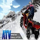 Med den aktuella spel High school story för Android ladda ner gratis ATV snow simulator till den andra mobiler eller surfplattan.
