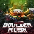 Med den aktuella spel Ragdoll dismounting för Android ladda ner gratis Boulder rush till den andra mobiler eller surfplattan.