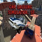 Med den aktuella spel Tiny shop: Cute rpg store för Android ladda ner gratis Car driving simulator: SF till den andra mobiler eller surfplattan.