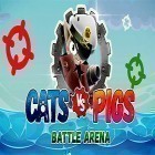 Med den aktuella spel Delver för Android ladda ner gratis Cats vs pigs: Battle arena till den andra mobiler eller surfplattan.