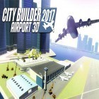 Med den aktuella spel Trash can för Android ladda ner gratis City builder 2017: Airport 3D till den andra mobiler eller surfplattan.