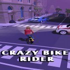 Med den aktuella spel Rhino rush: Stampede för Android ladda ner gratis Crazy bike rider till den andra mobiler eller surfplattan.