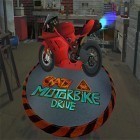 Med den aktuella spel Jungle monkey run för Android ladda ner gratis Crazy motorbike drive till den andra mobiler eller surfplattan.