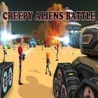 Med den aktuella spel Shaky Tower för Android ladda ner gratis Creepy aliens battle simulator 3D till den andra mobiler eller surfplattan.