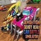 Med den aktuella spel Hidden escape för Android ladda ner gratis Demolition derby real car wars till den andra mobiler eller surfplattan.