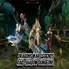 Med den aktuella spel Cooped up för Android ladda ner gratis Dragons war legends: Raid shadow dungeons till den andra mobiler eller surfplattan.