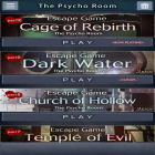 Med den aktuella spel Bridge Constructor Playground för Android ladda ner gratis Escape Game - The Psycho Room till den andra mobiler eller surfplattan.