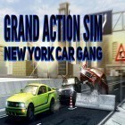 Med den aktuella spel A street cat's tale för Android ladda ner gratis Grand action simulator: New York car gang till den andra mobiler eller surfplattan.