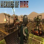 Med den aktuella spel Zombie Farm för Android ladda ner gratis Heroes of dire till den andra mobiler eller surfplattan.