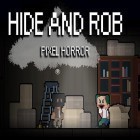 Med den aktuella spel Nood climbrs för Android ladda ner gratis Hide and rob: Pixel horror till den andra mobiler eller surfplattan.