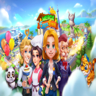 Med den aktuella spel Animal kingdom battle simulator 3D för Android ladda ner gratis Merge Farmtown till den andra mobiler eller surfplattan.