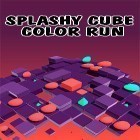 Med den aktuella spel 2012 The END Escape för Android ladda ner gratis Splashy cube: Color run till den andra mobiler eller surfplattan.