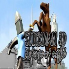 Med den aktuella spel Cat vs. Dog för Android ladda ner gratis Stickman 3D: Defense of castle till den andra mobiler eller surfplattan.