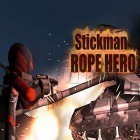 Med den aktuella spel Cowboys adventure för Android ladda ner gratis Stickman rope hero till den andra mobiler eller surfplattan.