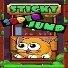 Med den aktuella spel Cookie bear kitchen för Android ladda ner gratis Super sticky jump till den andra mobiler eller surfplattan.