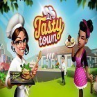 Med den aktuella spel World of jelly för Android ladda ner gratis Tasty town till den andra mobiler eller surfplattan.